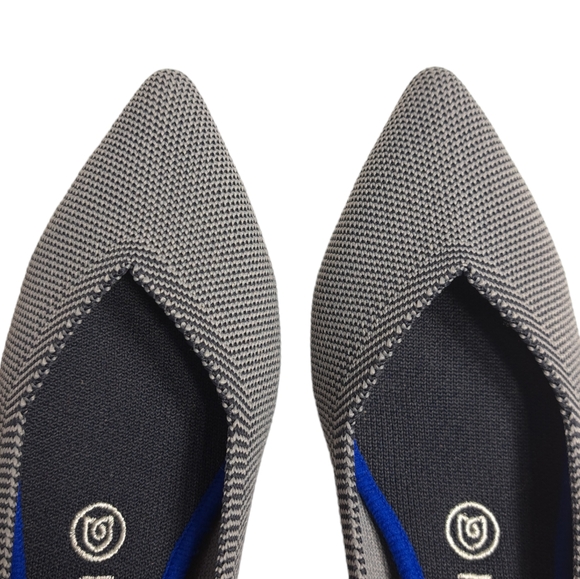 Rothy's Women's The Point Grey Birdseye Knit Fabric Ballet‎ Slip On Flats 7 - Picture 7 of 16